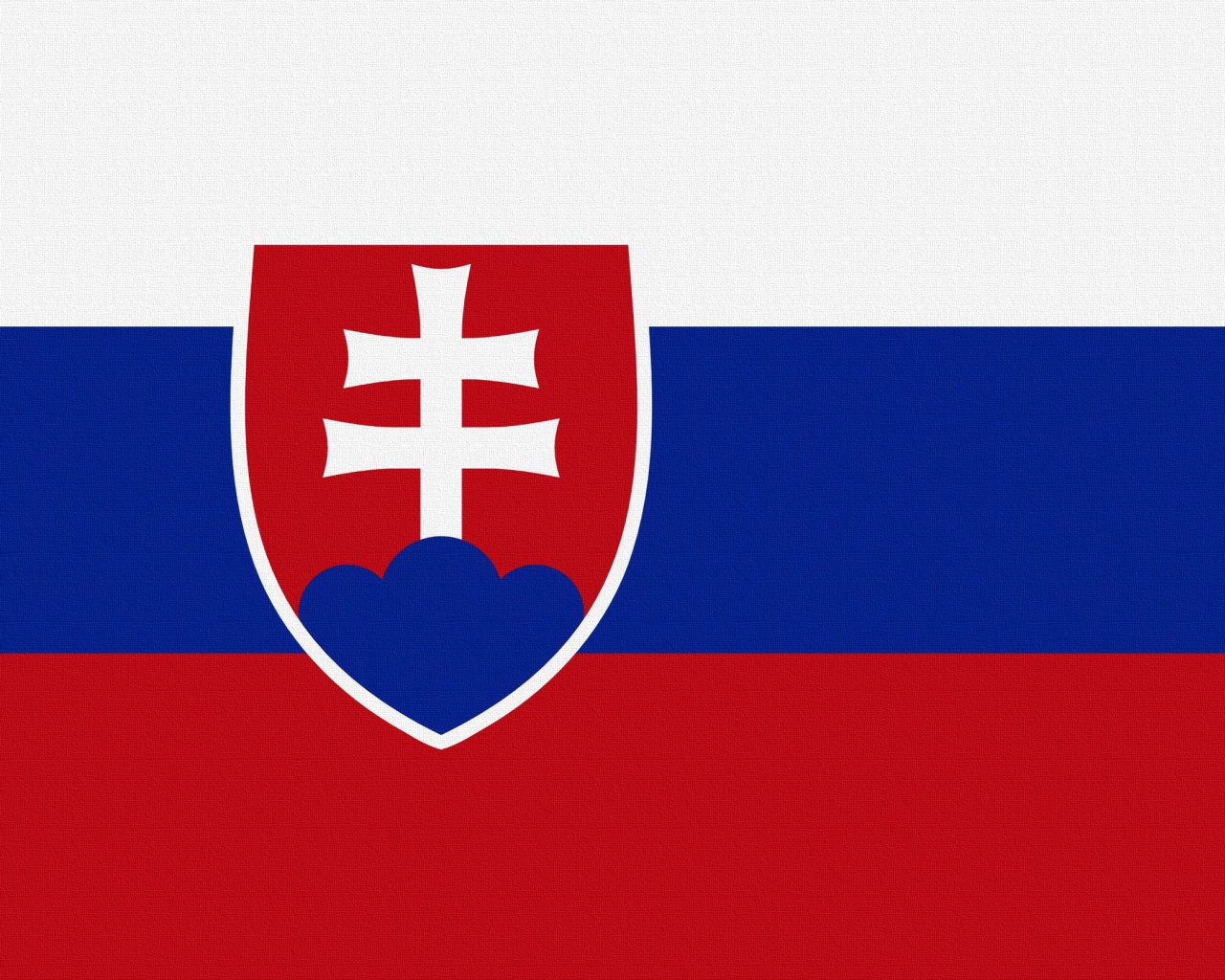 Slovakia Flag wallpaper 1280x1024