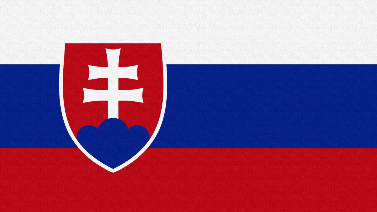 Slovakia Flag wallpaper 1280x720