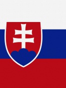 Slovakia Flag wallpaper 132x176