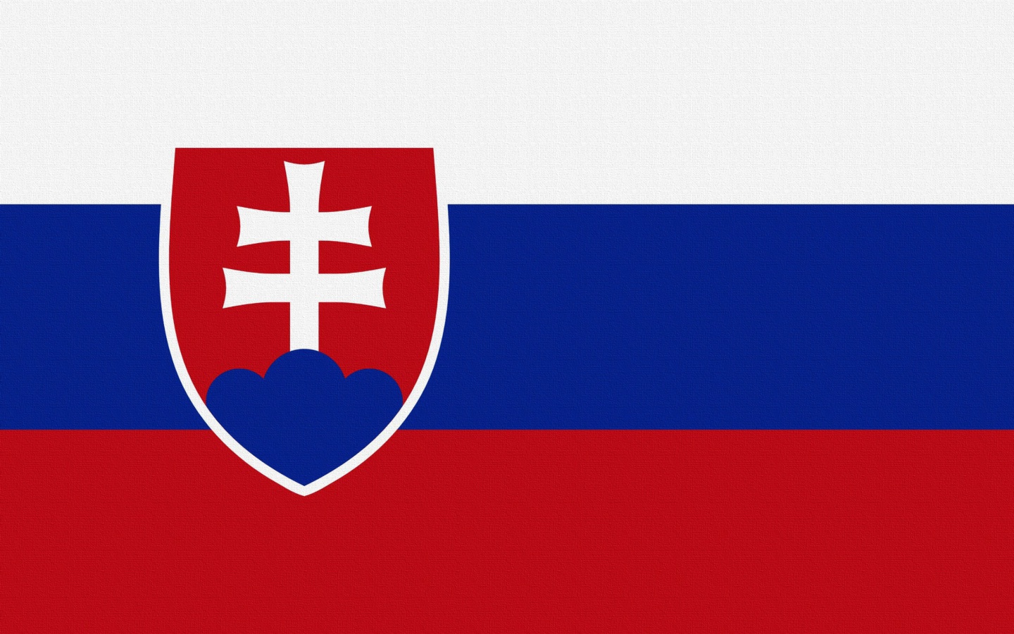 Screenshot №1 pro téma Slovakia Flag 1440x900