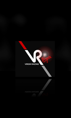 Virgin Racing wallpaper 240x400
