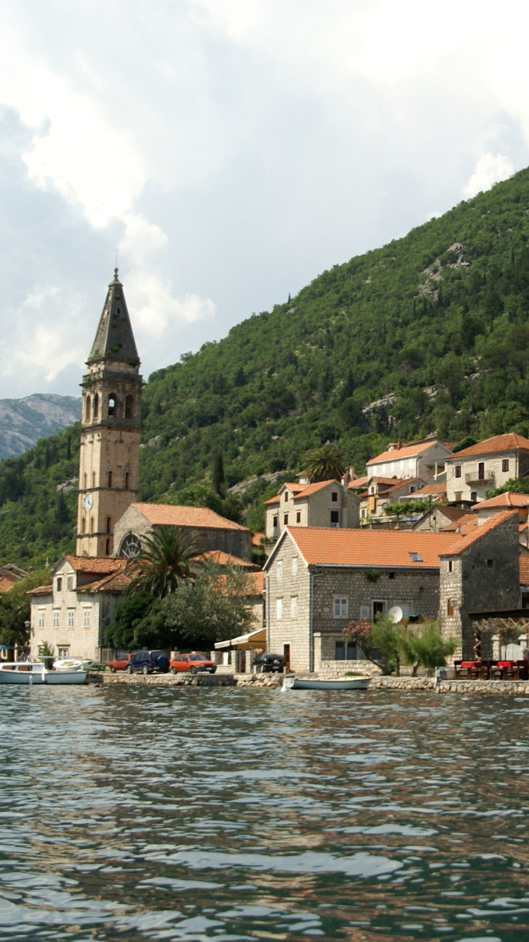 Perast in Montenegro wallpaper 1080x1920