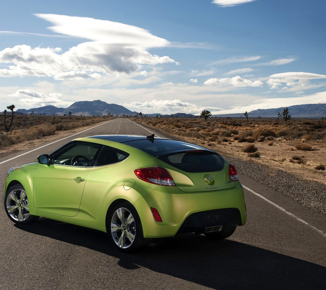 Das Hyundai Veloster 3 Door Wallpaper 1080x960