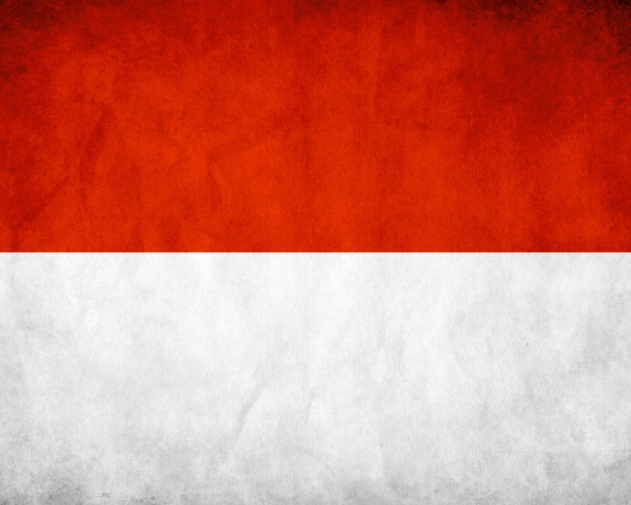 Fondo de pantalla Indonesia Grunge Flag 1280x1024