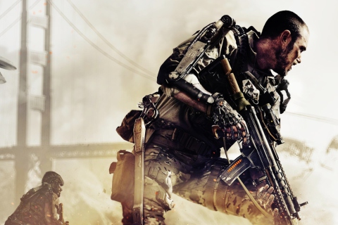 Das Call of Duty (video game) Wallpaper 480x320