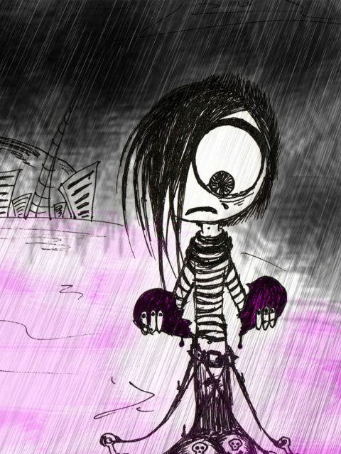 Fondo de pantalla Emo 480x640