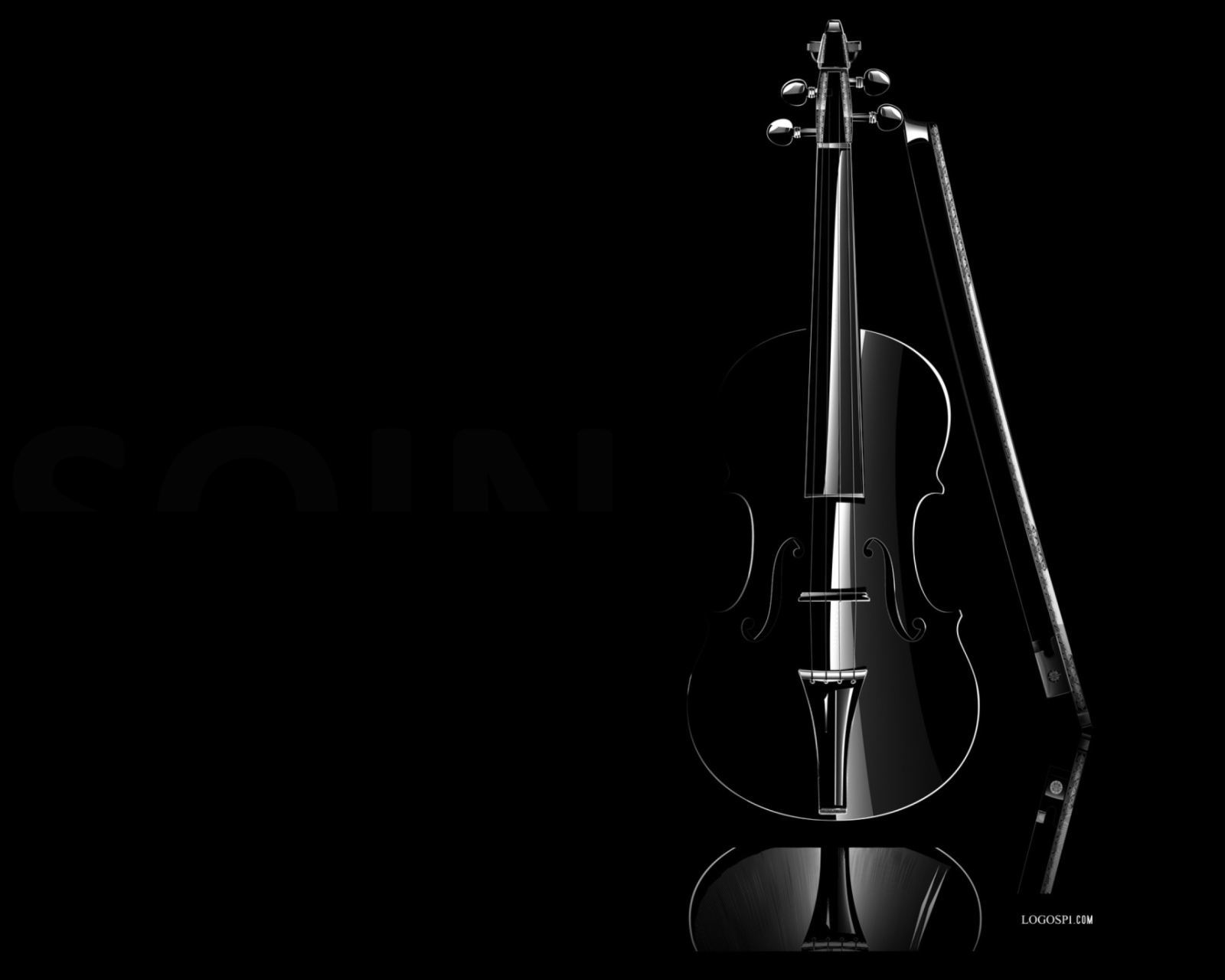 Обои Black Violin 1600x1280