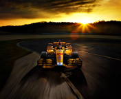 Fondo de pantalla Honda Formula 1 Race Car 176x144