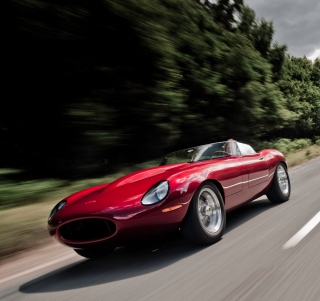 Kostenloses Eagle Jaguar E Type Speedster Wallpaper für 208x208