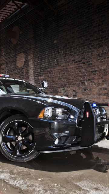 Das Dodge Charger - Police Car Wallpaper 360x640