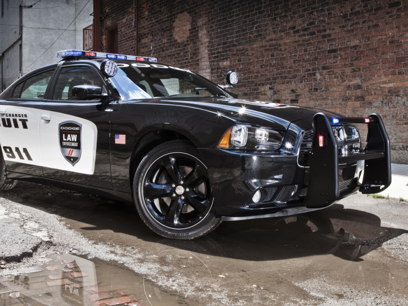 Обои Dodge Charger - Police Car 800x600