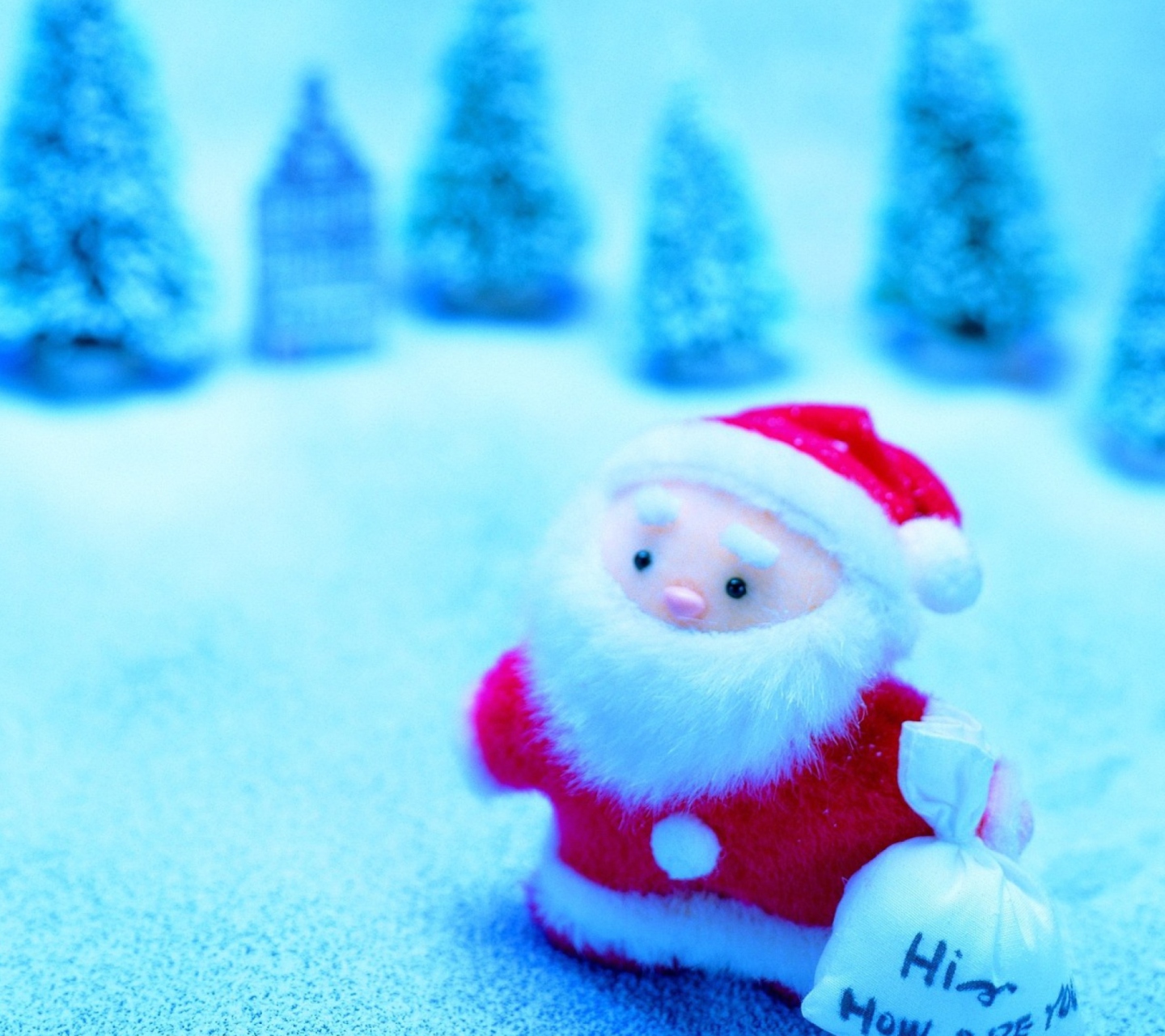 Fondo de pantalla Cute Santa Claus 1440x1280