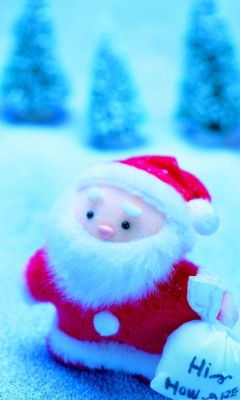 Sfondi Cute Santa Claus 240x400