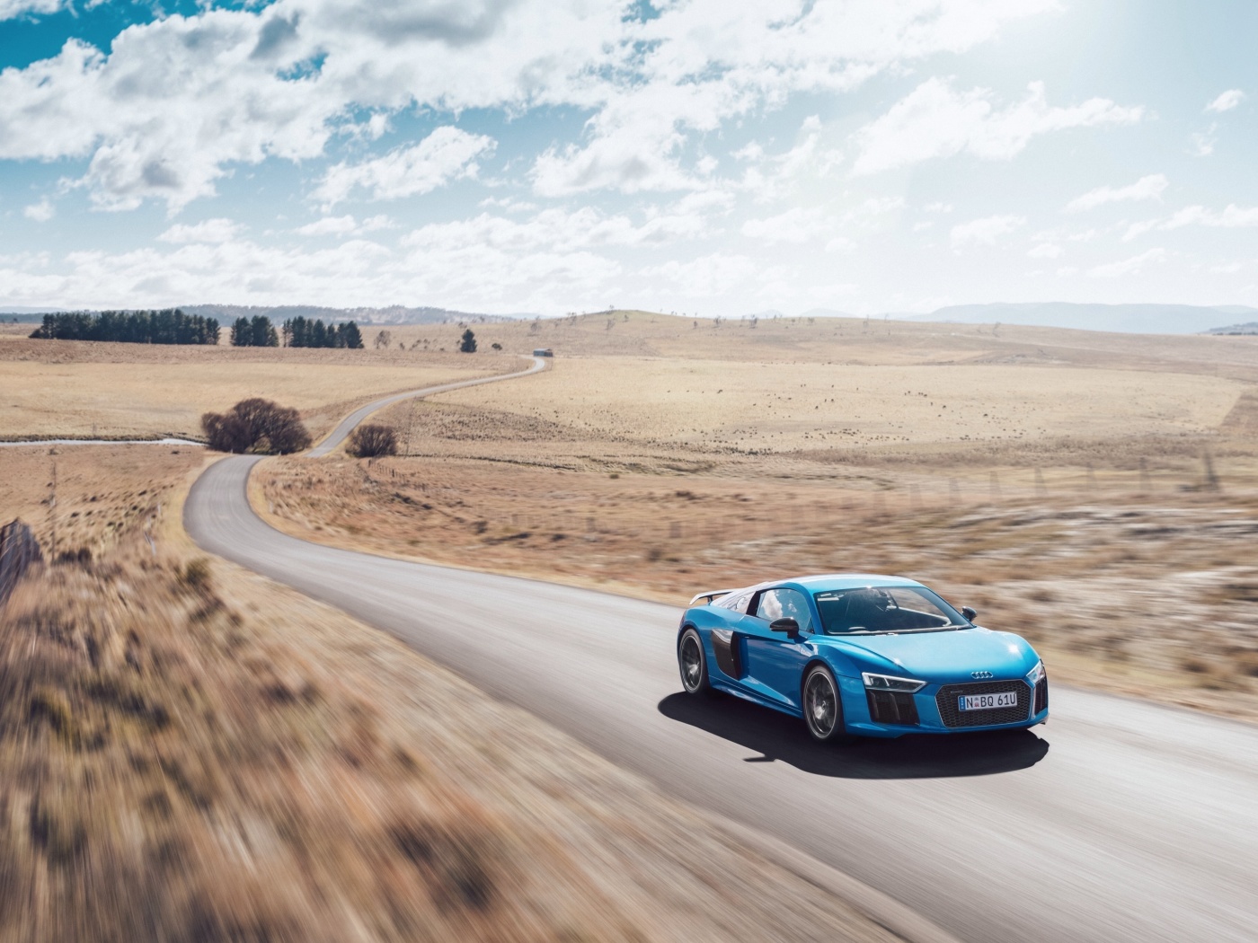 Fondo de pantalla Audi R8 V10 Plus 1400x1050