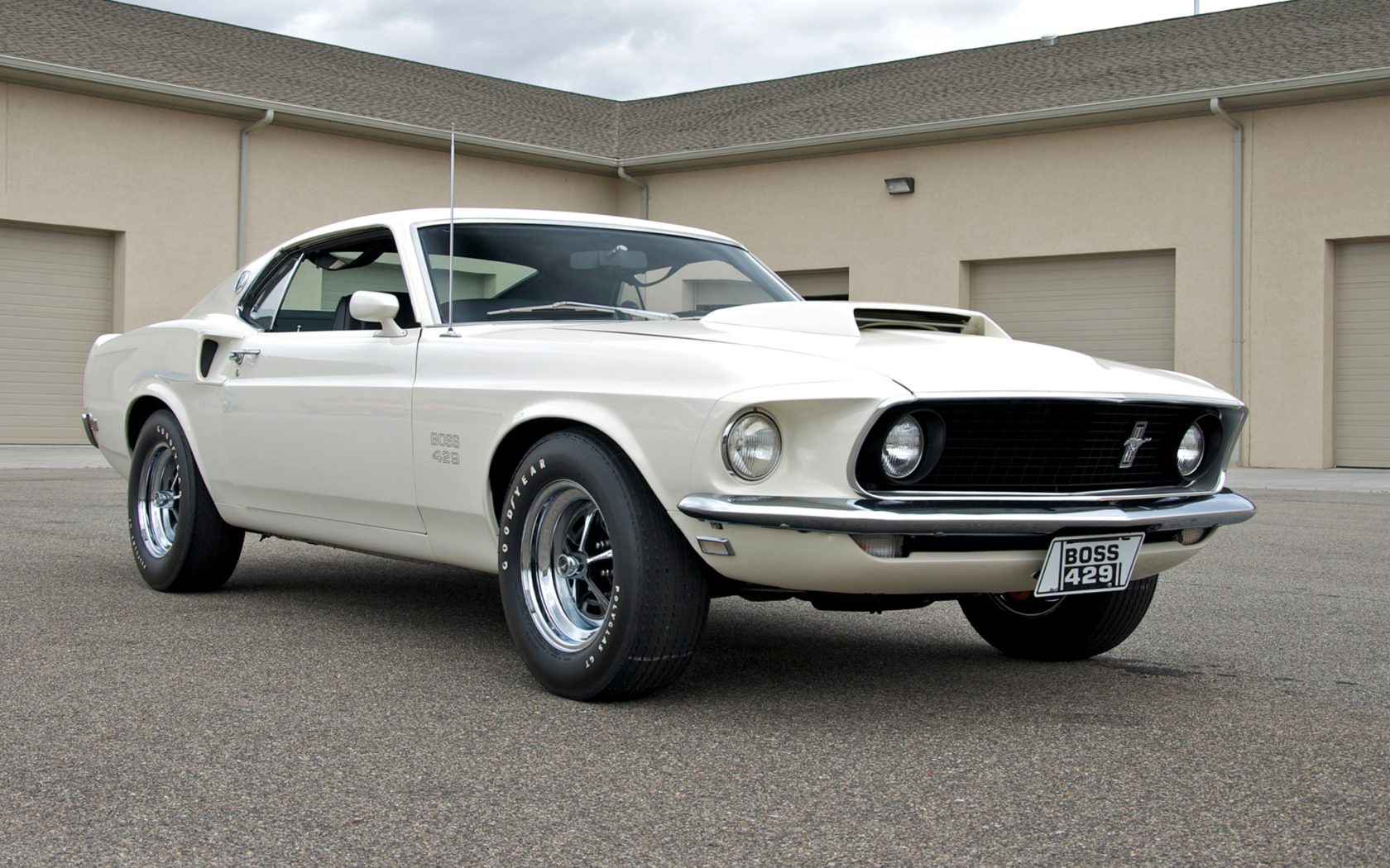 Das 1969 Ford Mustang Boss 429 Wallpaper 1680x1050