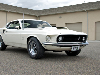 Das 1969 Ford Mustang Boss 429 Wallpaper 320x240