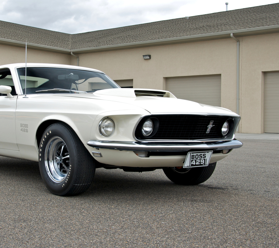 Обои 1969 Ford Mustang Boss 429 960x854