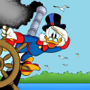 DuckTales, richest duck Scrooge McDuck wallpaper 128x128