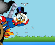 Das DuckTales, richest duck Scrooge McDuck Wallpaper 176x144