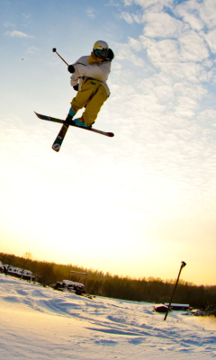 Sfondi Skiing 240x400