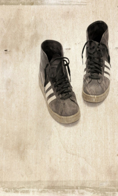 Grungy Sneakers wallpaper 240x400