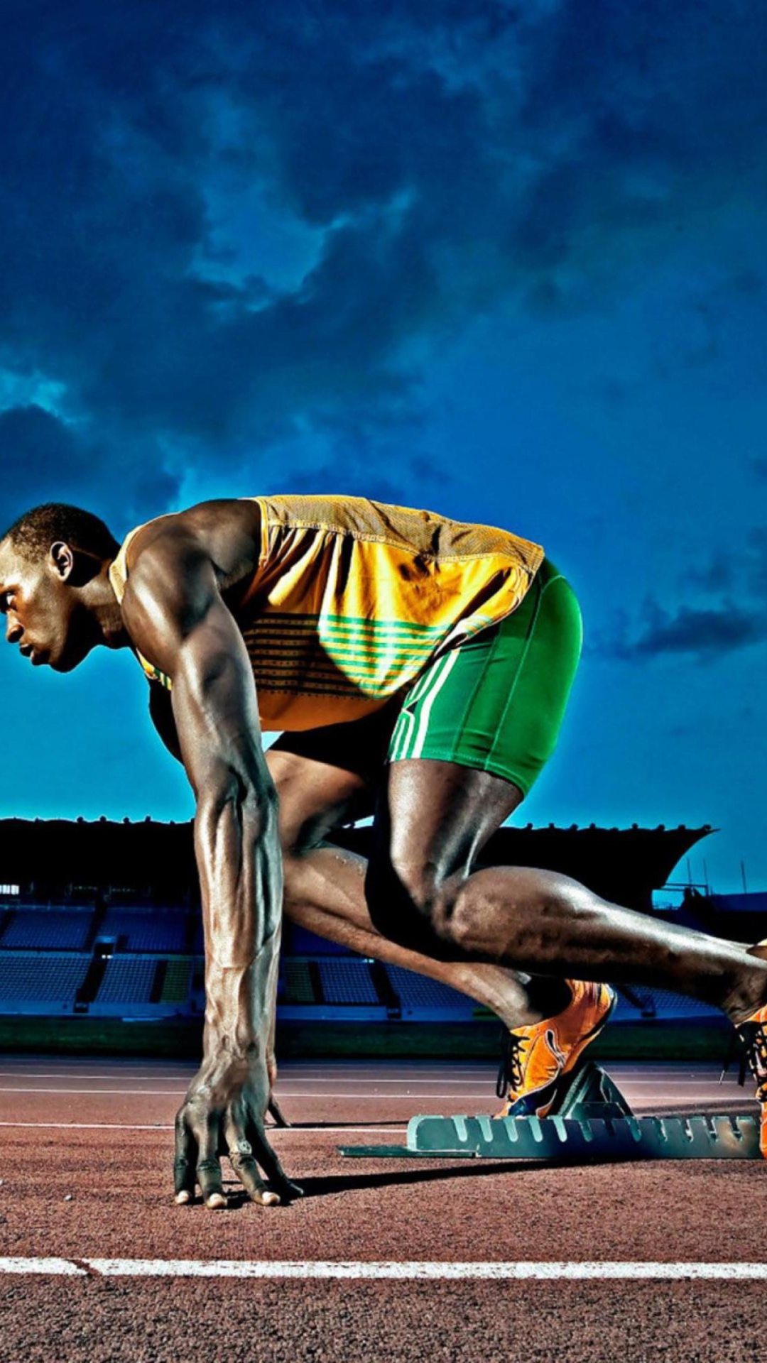 Fondo de pantalla Usain Bolt Athletics 1080x1920