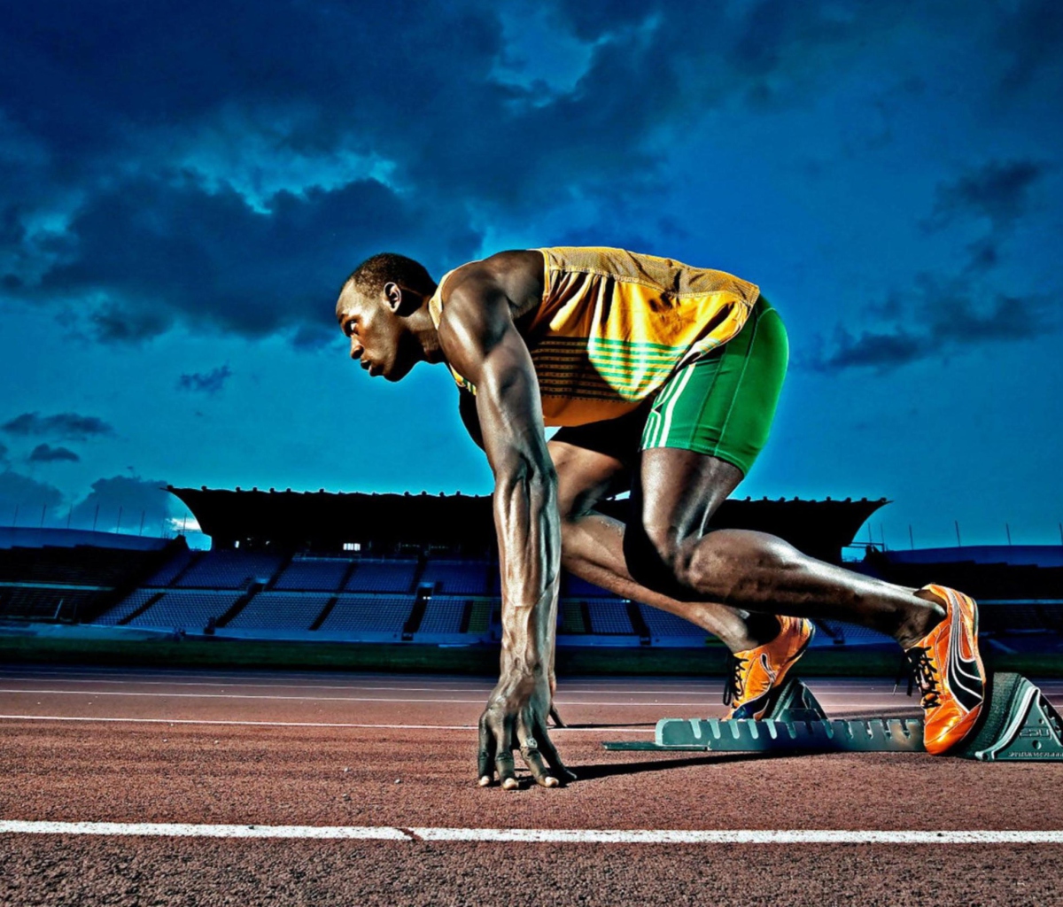 Sfondi Usain Bolt Athletics 1200x1024