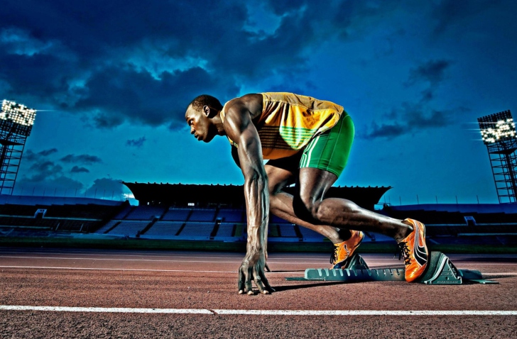 Usain Bolt Athletics wallpaper