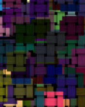 Das Colorful Pattern Wallpaper 176x220