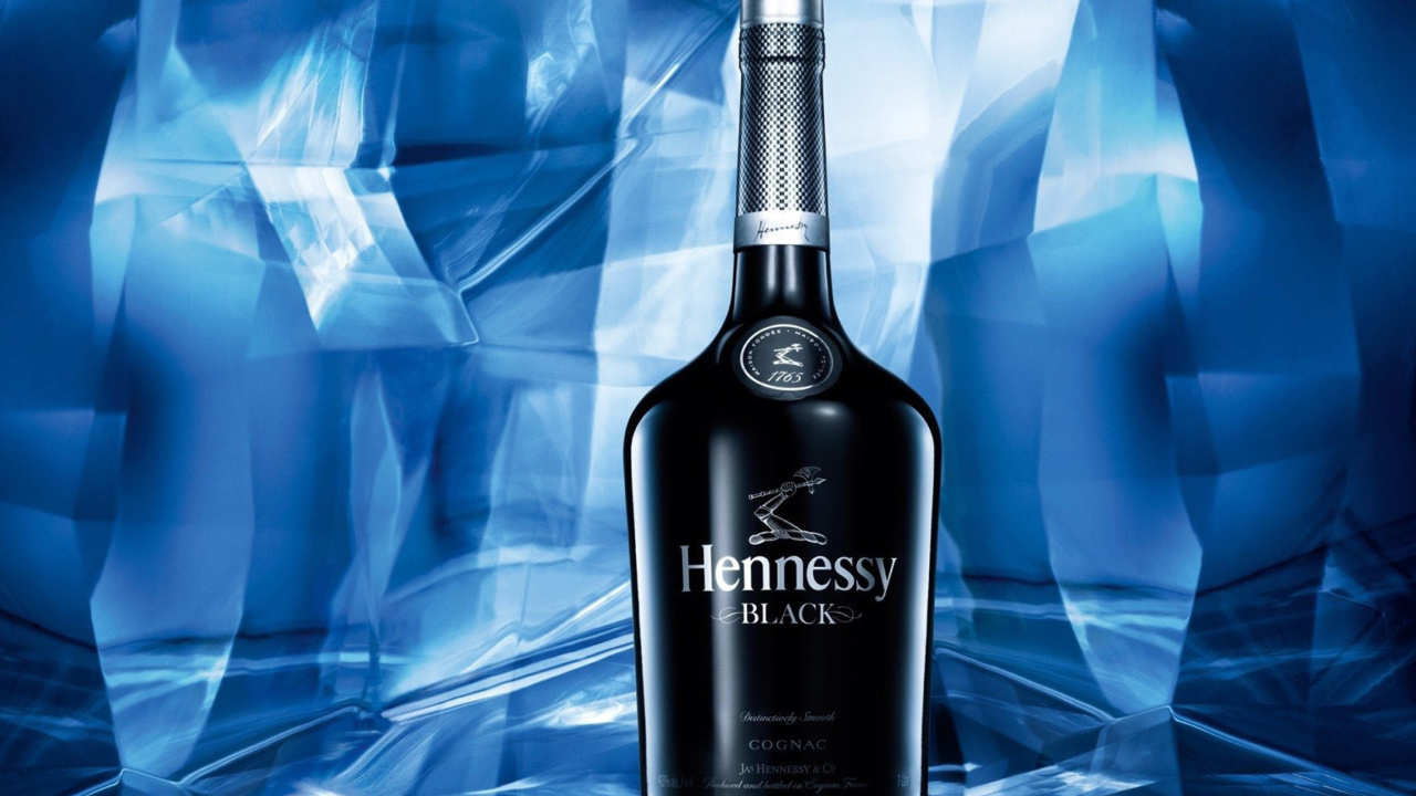 Fondo de pantalla Hennessy Black 1280x720