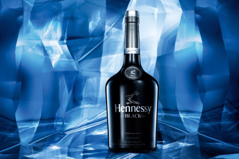 Hennessy Black wallpaper 480x320