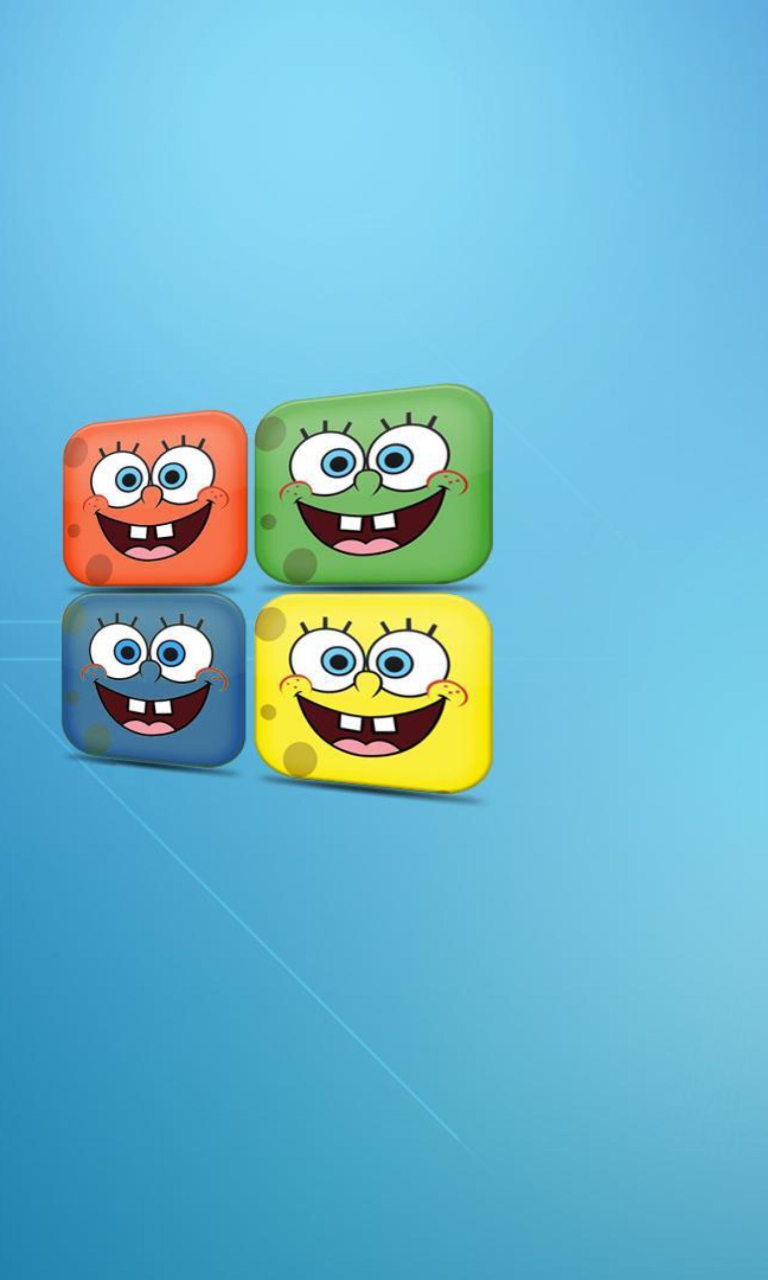 Sponge Bob wallpaper 768x1280