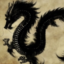 Screenshot №1 pro téma Chinese Black Dragon 128x128