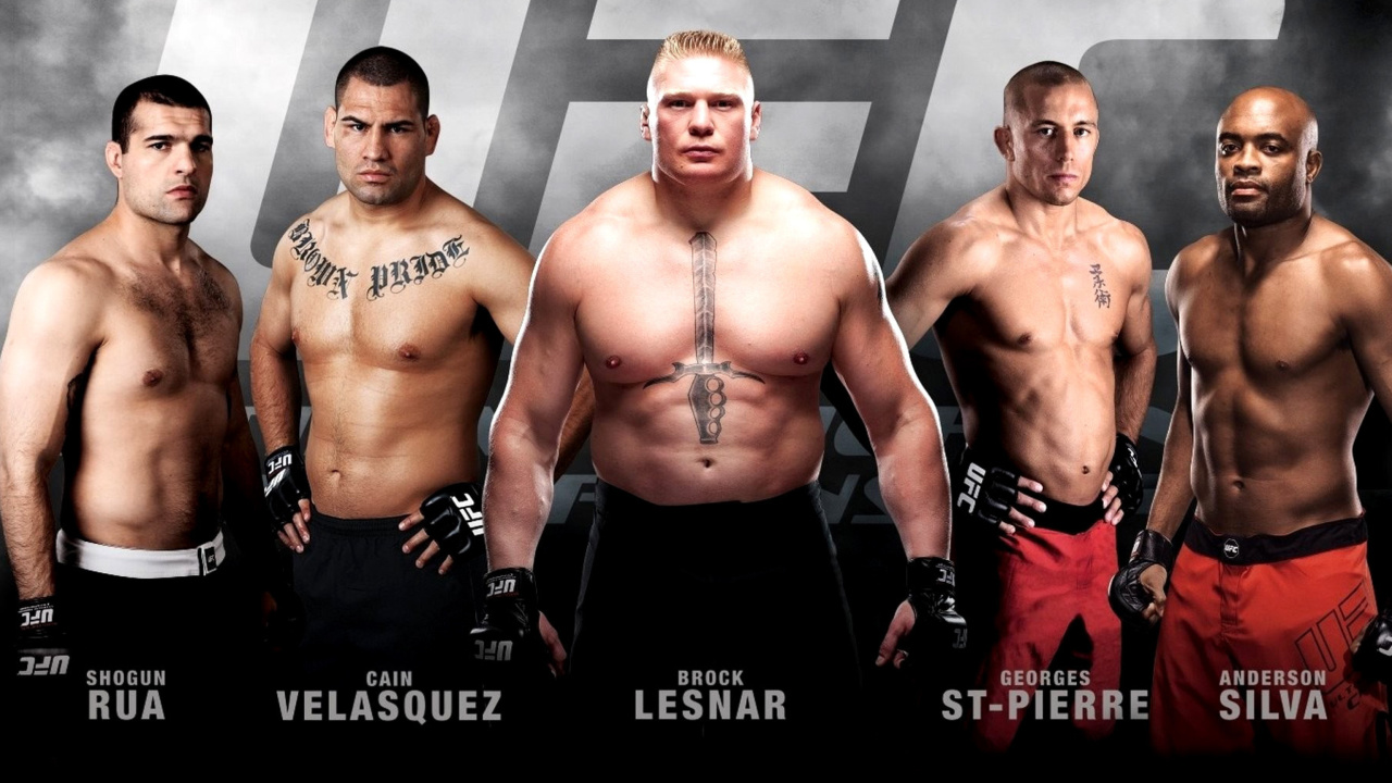 Fondo de pantalla MMA mix Fighting, UFC 1280x720