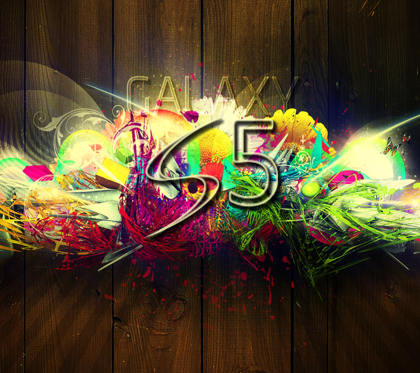 Обои Galaxy S5 Graffiti 1440x1280