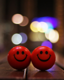 Happy Smileys wallpaper 128x160