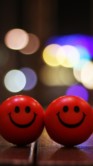 Das Happy Smileys Wallpaper 360x640