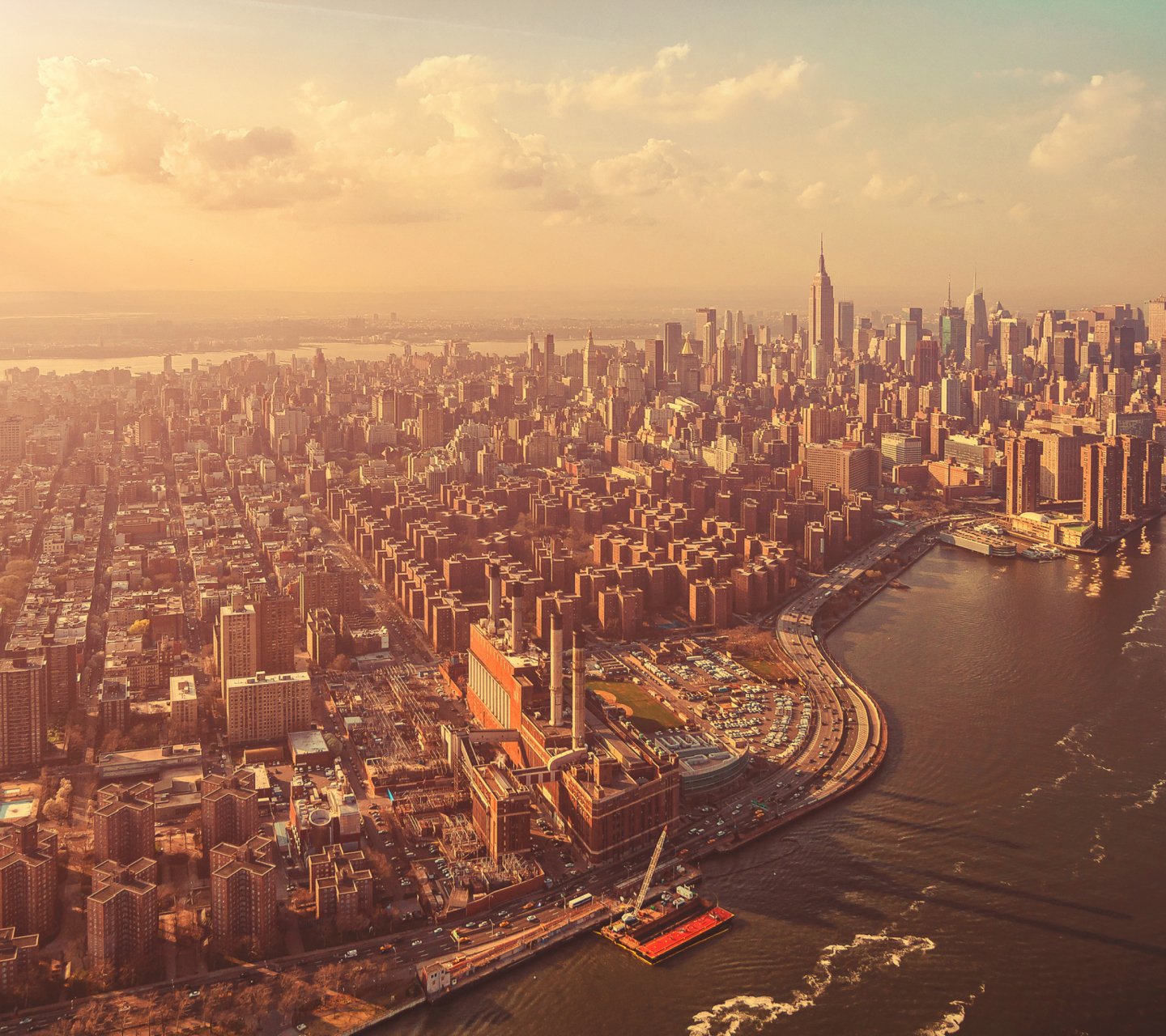 Das Manhattan, New York City Wallpaper 1440x1280