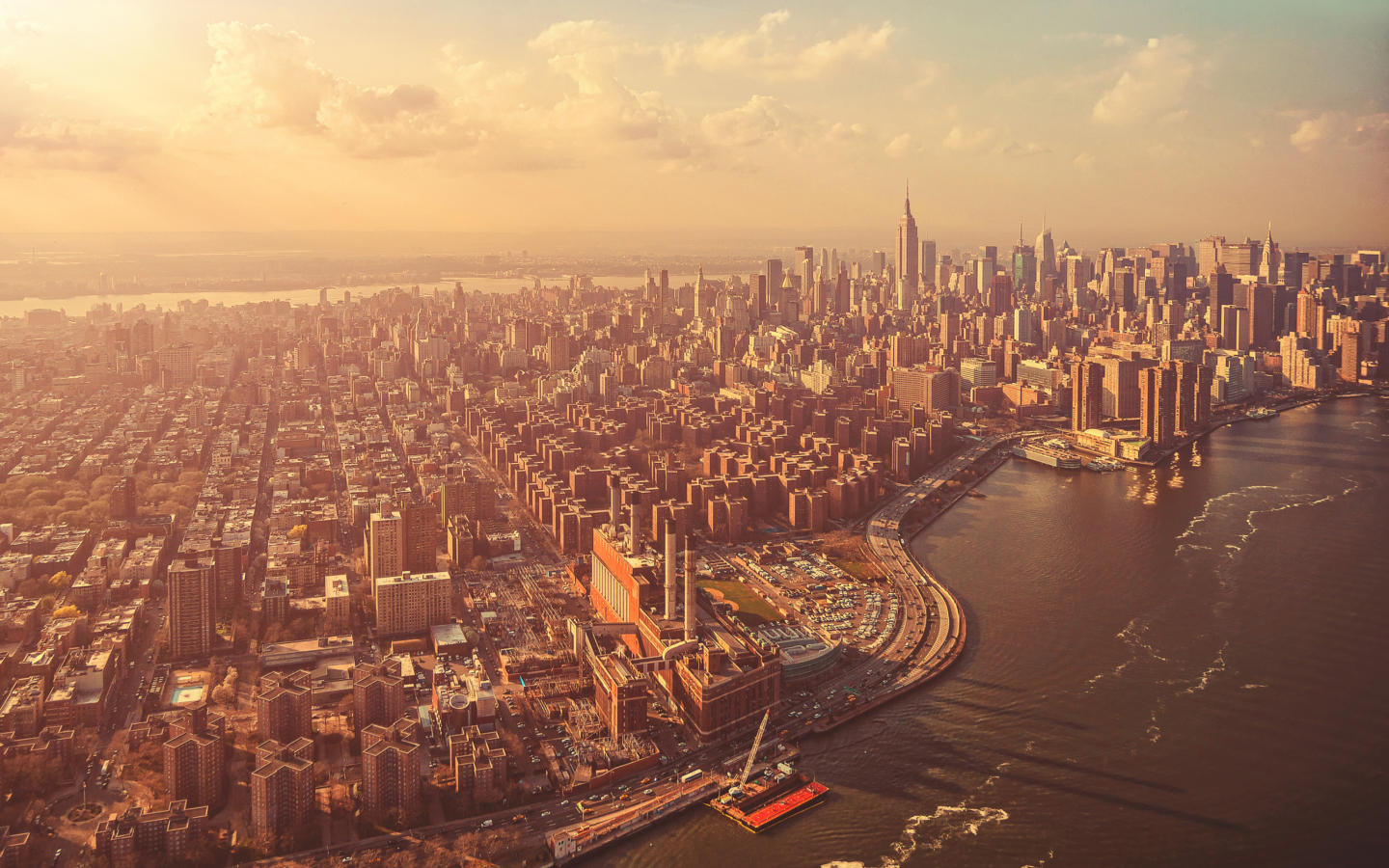 Обои Manhattan, New York City 1440x900