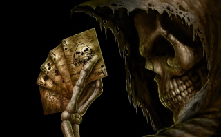 Poker Skeleton - Obrázkek zdarma pro Sony Xperia C3