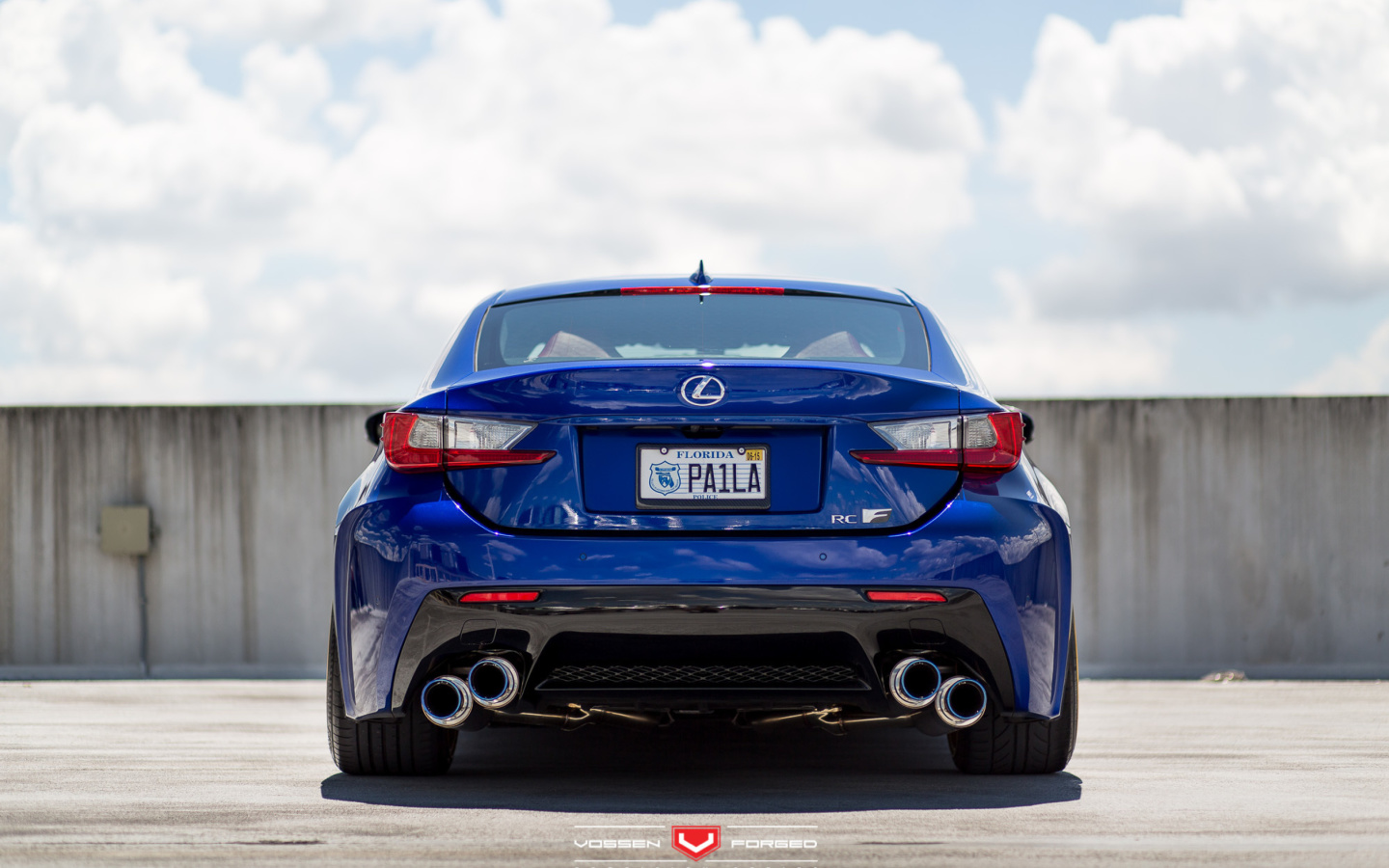 Sfondi Lexus RC F Vossen Wheels 1440x900