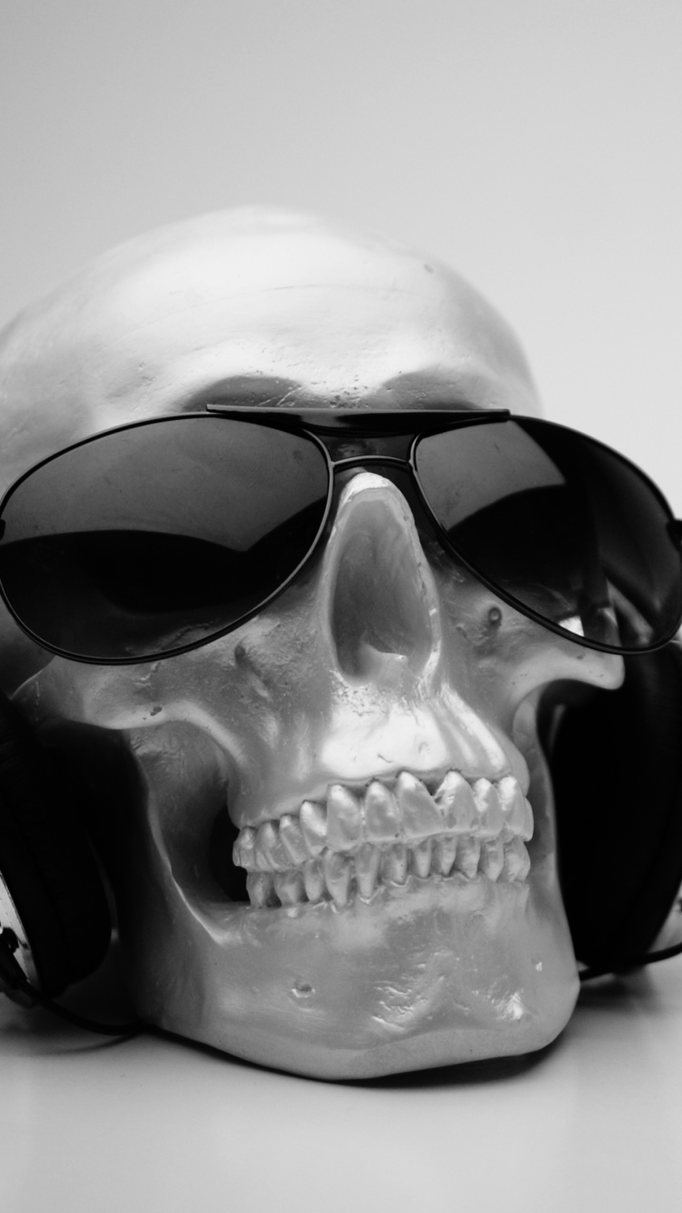 Fancy Skull wallpaper 750x1334