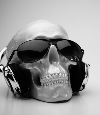 Fancy Skull Picture for 240x320