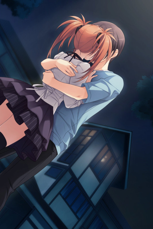 Screenshot №1 pro téma Anime Kiss Of Love 640x960