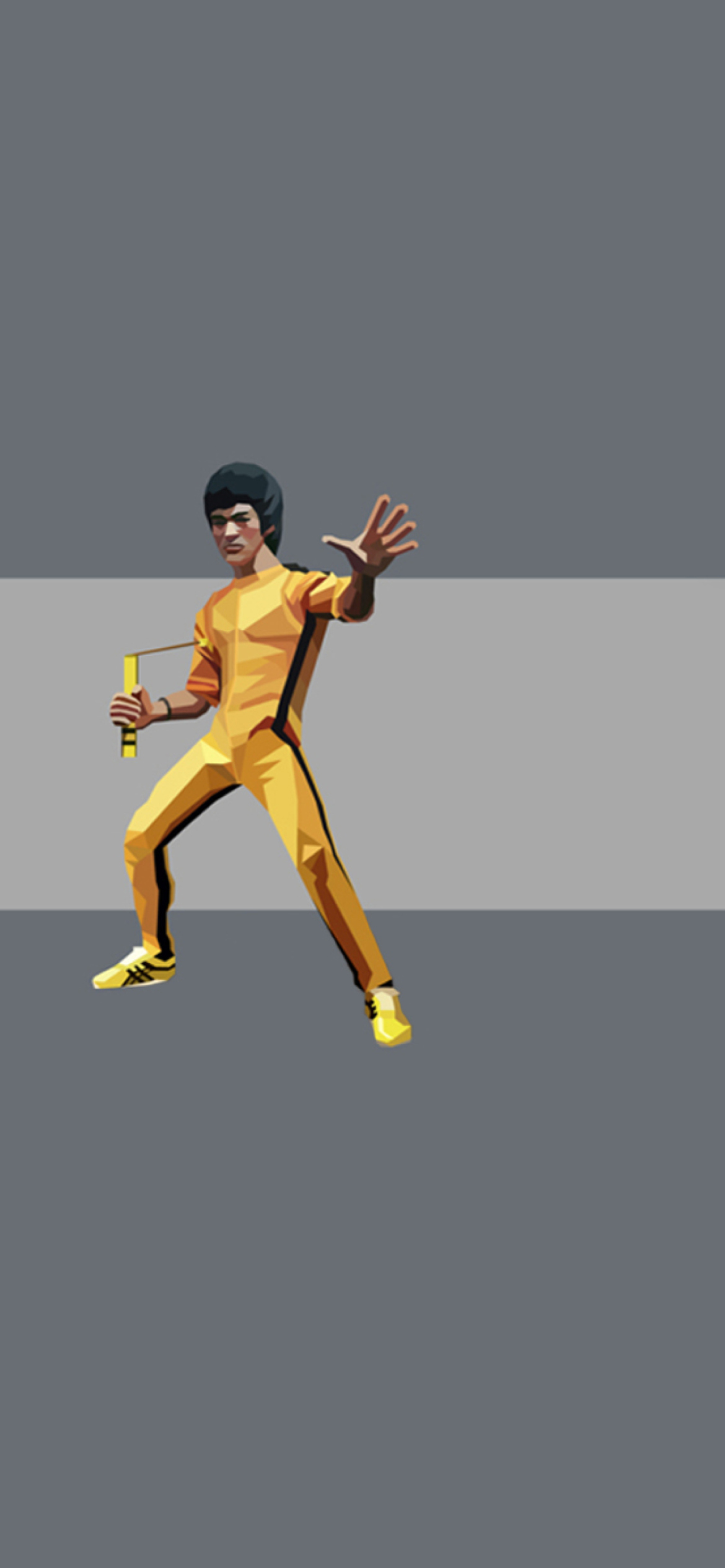 Bruce Lee Kung Fu wallpaper 1170x2532