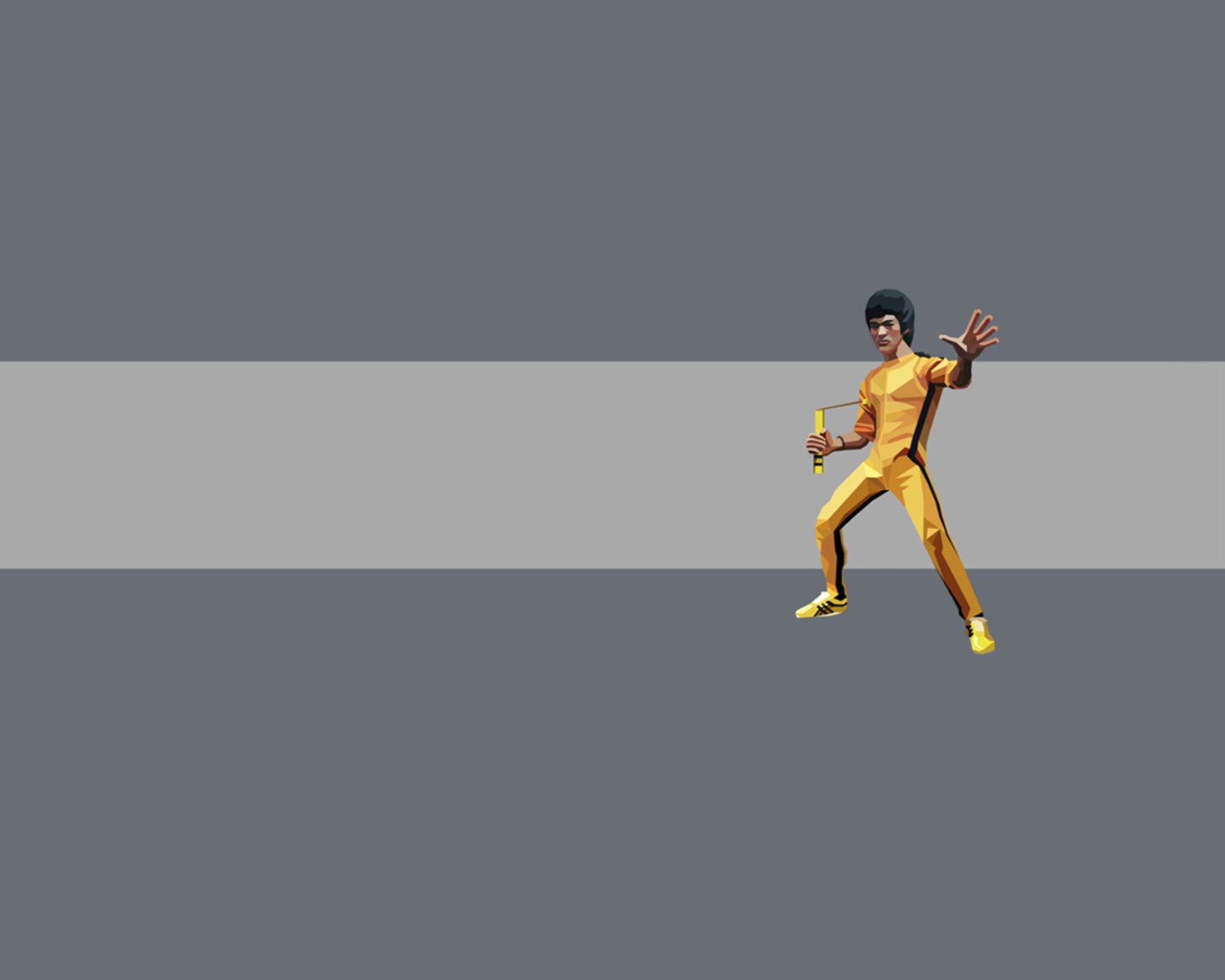 Bruce Lee Kung Fu wallpaper 1600x1280