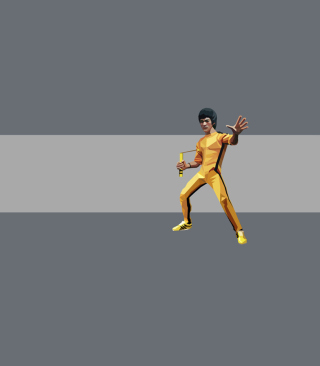 Kostenloses Bruce Lee Kung Fu Wallpaper für 240x320