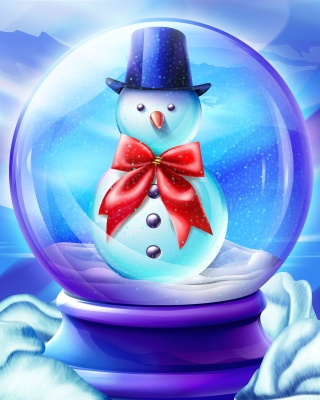 Snow Globe - Obrázkek zdarma pro Nokia Asha 310