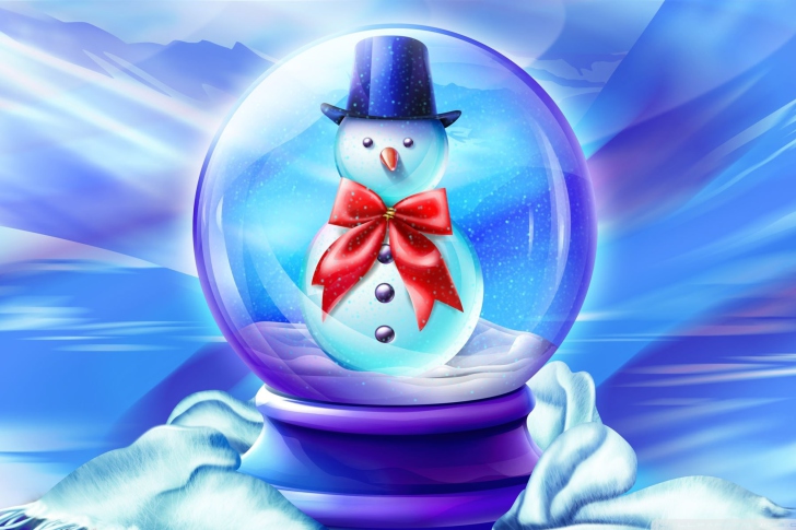 Обои Snow Globe