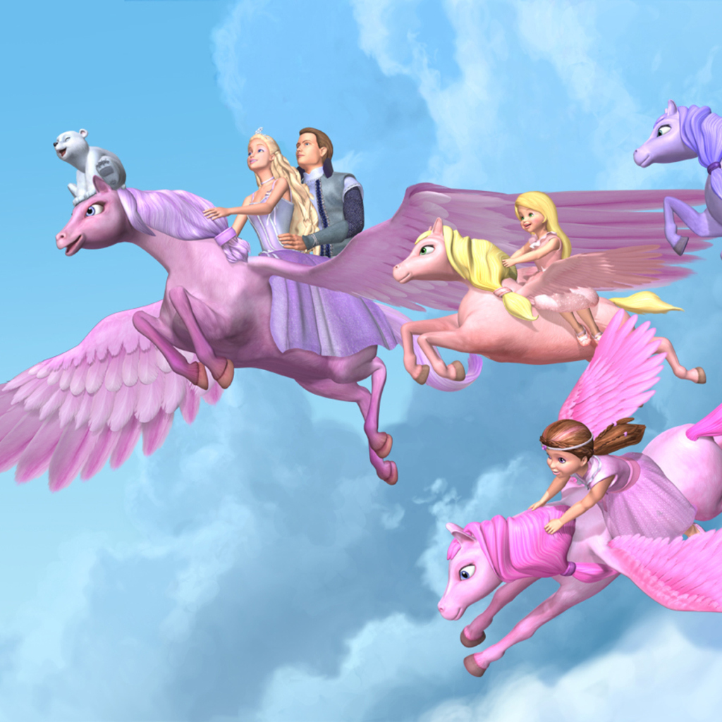 Sfondi Barbie And The Magic Of Pegasus 1024x1024